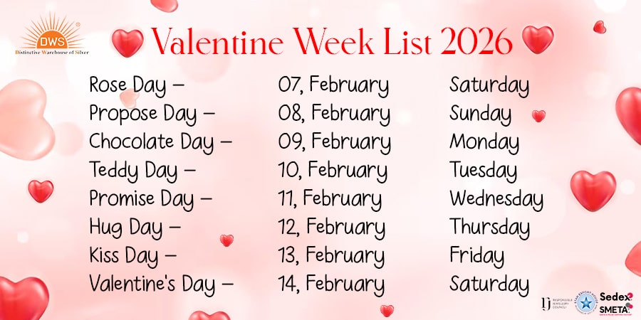 Valentine's Week List 2026